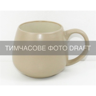 Mug ARDESTO Enna, 330ml, ceramics, beige