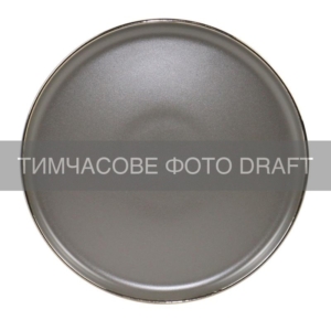 Dinner plate ARDESTO Rimini, 27cm, ceramics, dark gray