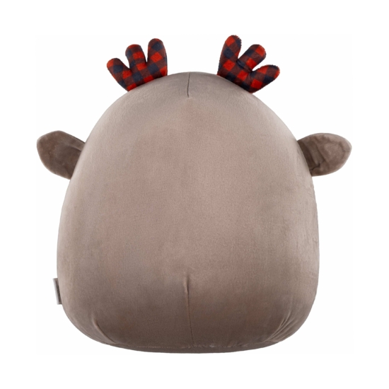 Pillow decor. ARDESTO Christmas Deer 35cm, 97% polyester, 3% spandex, grey