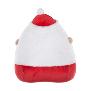 Pillow decor. ARDESTO Christmas Santa 35cm, 97% polyester, 3% spandex, red