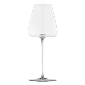 ARDESTO Wine glasses set Black Mars 320ml, 2pcs, glass, transparent-grey