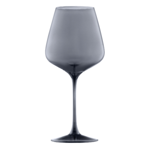 ARDESTO Wine glasses set Black Mars 560ml, 2pcs, glass, grey