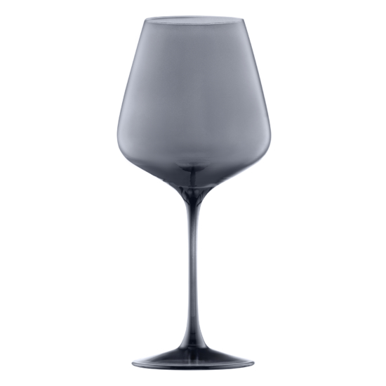 ARDESTO Wine glasses set Black Mars 560ml, 2pcs, glass, grey
