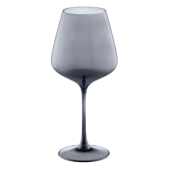 ARDESTO Wine glasses set Black Mars 560ml, 2pcs, glass, grey