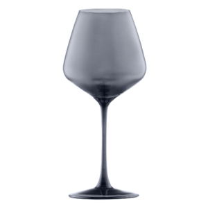 ARDESTO Wine glasses set Black Mars 440ml, 2pcs, glass, grey