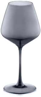 ARDESTO Wine glasses set Black Mars 440ml, 2pcs, glass, grey