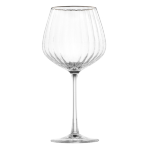 ARDESTO Wine glasses set Black Mars 640ml, 2pcs, glass, transparent