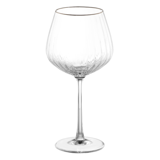 ARDESTO Wine glasses set Black Mars 640ml, 2pcs, glass, transparent