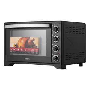 Electric oven ARDESTO, 60L, 2200W, mech., convection, double glass, black