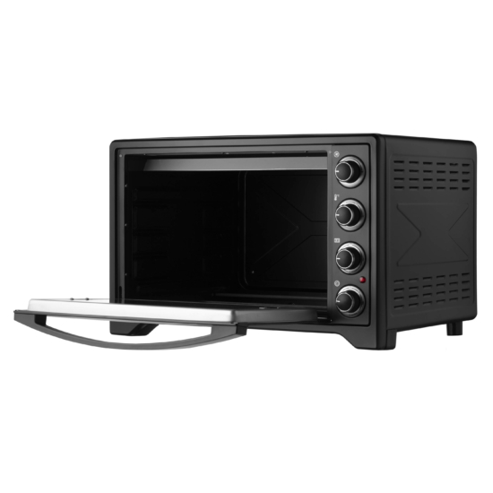 Electric oven ARDESTO, 60L, 2200W, mech., convection, double glass, black