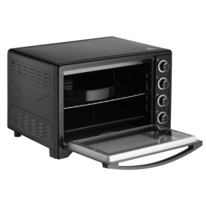 Electric oven ARDESTO, 60L, 2200W, mech., convection, double glass, black