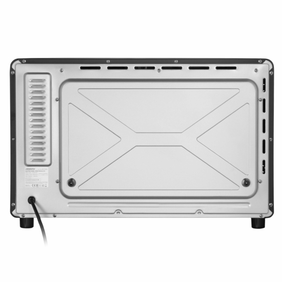Electric oven ARDESTO, 60L, 2200W, mech., convection, double glass, black