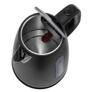Electric kettle ARDESTO, 1.7L, Strix metal, matte, black