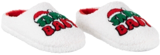 Обувь домашняя ARDESTO Christmas Santa 38/39 размер, 100% полиэстер, подошва 100% ТПР, белый