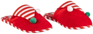 Обувь домашняя ARDESTO Christmas Elf 36/37 размер, 100% полиэстер, подошва 100% ТПР, красный