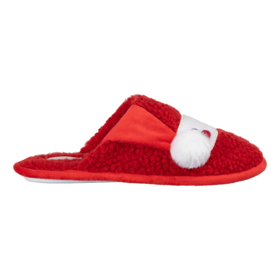 Обувь домашняя ARDESTO Christmas Santa 36/37 размер, 100% полиэстер, подошва 100% ТПР, красный