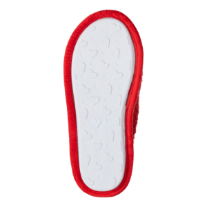 Slippers ARDESTO Christmas Santa 40/41 size, 100% polyester, sole 100% TPR, red