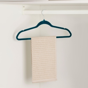 Set of hangers Ardesto Vigor, 45 cm, 10 pcs, plastic, metal, green