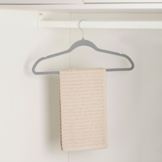 Set of hangers Ardesto Vigor, 45cm, 10pcs, plastic, metal, grey