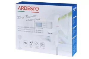 Floor fan ARDESTO, 40см, 45Вт, white