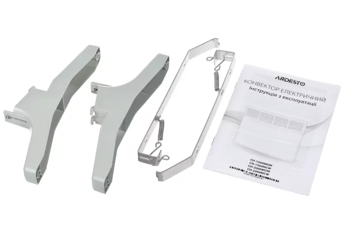 Конвектор ARDESTO, 20м2, 2000Вт, мех. упр-ння, закр. нагрів. елемент, IP24, білий