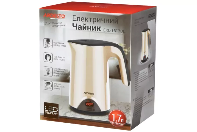 Электрочайник Ardesto EKL-1617BL
