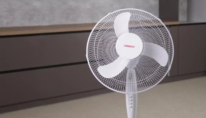 Floor fan ARDESTO, 40см, 45Вт, white