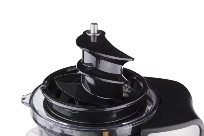 Ardesto auger juicer, 200W, bowl-0.6L, cake-0.6L, plastic/iron, silver-black