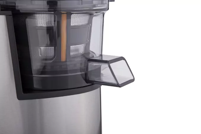 Ardesto auger juicer, 200W, bowl-0.6L, cake-0.6L, plastic/iron, silver-black
