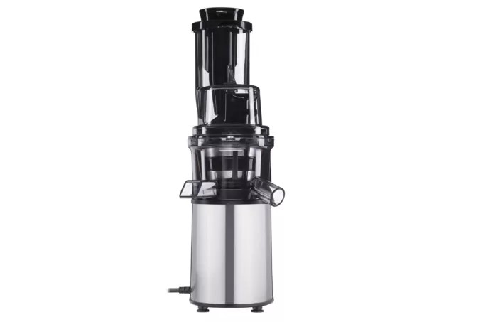 Ardesto auger juicer, 200W, bowl-0.6L, cake-0.6L, plastic/iron, silver-black