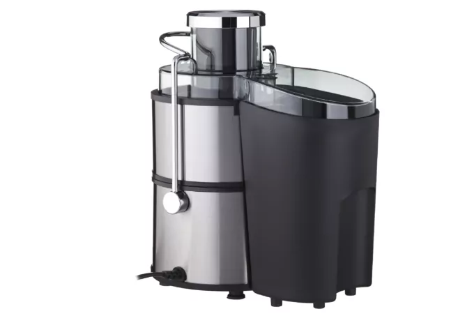 Ardesto centrifugal juicer, 1000W, bowl-0.5L, cake-1.5L, plastic/iron, silver-black
