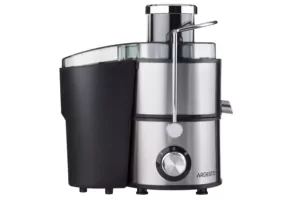 Ardesto centrifugal juicer, 1000W, bowl-0.5L, cake-1.5L, plastic/iron, silver-black