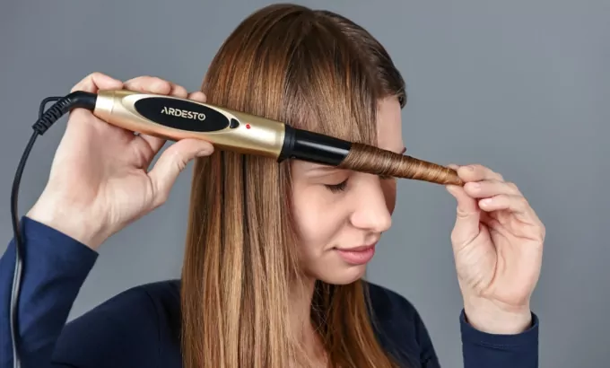 Плойка Ardesto HC-705 конусная , 30Вт, >200С, дисплей, керамика, черный