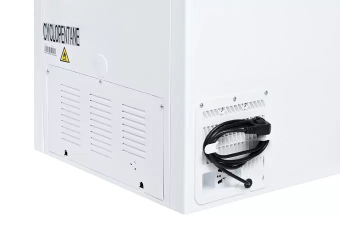 Chest freezer ARDESTO, 249L, A+, ST, display ext, ref mode, white