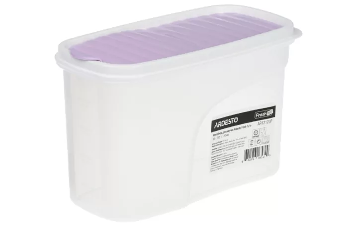 Ardesto Food storage container Fresh 1.2l, plastic, lilac