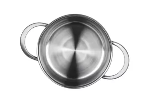 Ardesto Casserole with glass lid, Black Mars, 1.8l, stainless steel