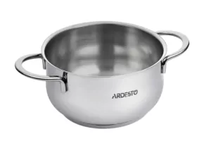 Кастрюля со стеклянной крышкой Ardesto Black Mars, 3л, нержавеющая сталь