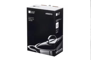 Кастрюля со стеклянной крышкой Ardesto Black Mars, 3л, нержавеющая сталь
