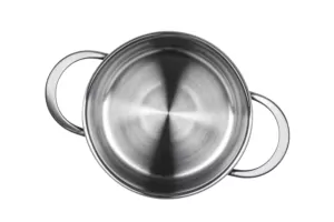 Ardesto Casserole with glass lid, Black Mars, 4.3l, stainless steel
