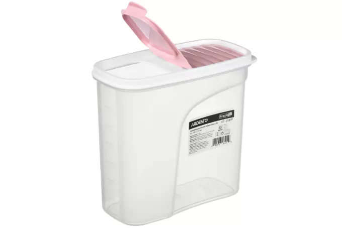 Ardesto Food storage container Fresh 1.8l, plastic, pink