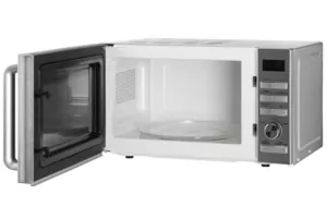 Microwave oven ARDESTO, 20L, electronic control, 700W, display, handle opening, silver