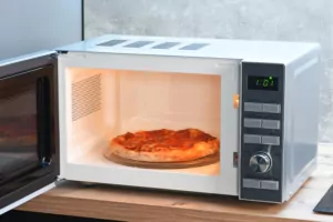 Microwave oven ARDESTO, 20L, electronic control, 700W, display, handle opening, silver