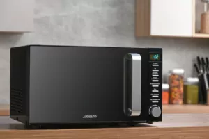 Микроволновая печь ARDESTO, 20л, электр. управл., 800Вт, дисплей, откр.ручкой, черный