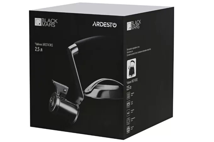 Kettle ARDESTO BLACK MARS AR0747KS (2.5 L)
