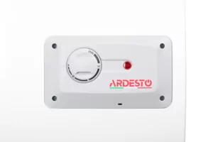 Electric water heater ARDESTO compact, 15L, 1,2kW, mounting above the sink, mechanical control, A, Italy, white-grey