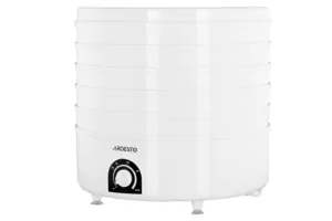 Сушка для продуктов  Ardesto FDB-5385, 520Вт, поддонов -5×4см, диаметр-38,5см, макс-70°С, рег.темп, пластик, белый