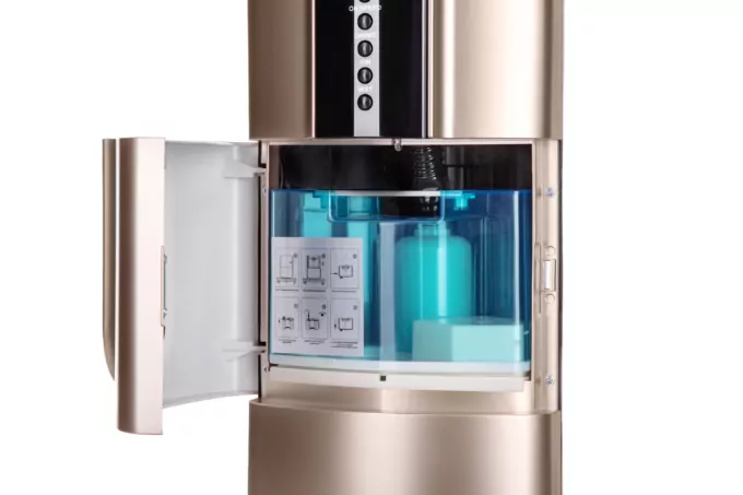 Вентилятор ARDESTO підлоговий, 47см, 100Вт, пульт ДК, дисплей, зі зволоженням, чорно-бронзовий