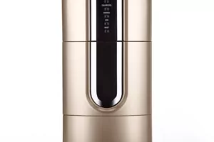 Вентилятор ARDESTO підлоговий, 47см, 100Вт, пульт ДК, дисплей, зі зволоженням, чорно-бронзовий