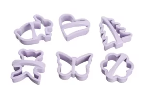 Ardesto Cookies molds set Tasty baking, 6pcs, plastic, lilac