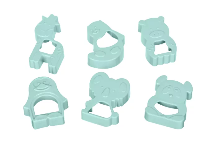 Ardesto Cookies molds set Tasty baking, 6pcs, plastic, pink